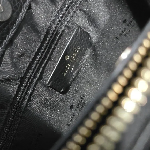 NWT ✅ KATE SPADE Mulberry Street Lise Leather Satchel BLACK KI115 ✨ NWT - Picture 15 of 16